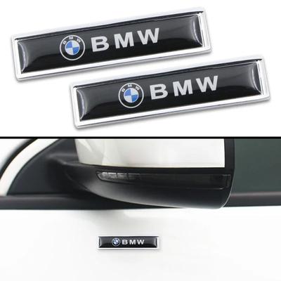 2 шт. Для Bmw x1 x3 x5 x6 z4 f10 f20 f30 e36 e39 e46 e60 e90 Наклейка на кузов автомобиля Металлическая Декоративная маркировка автомобиля Автоаксессуары