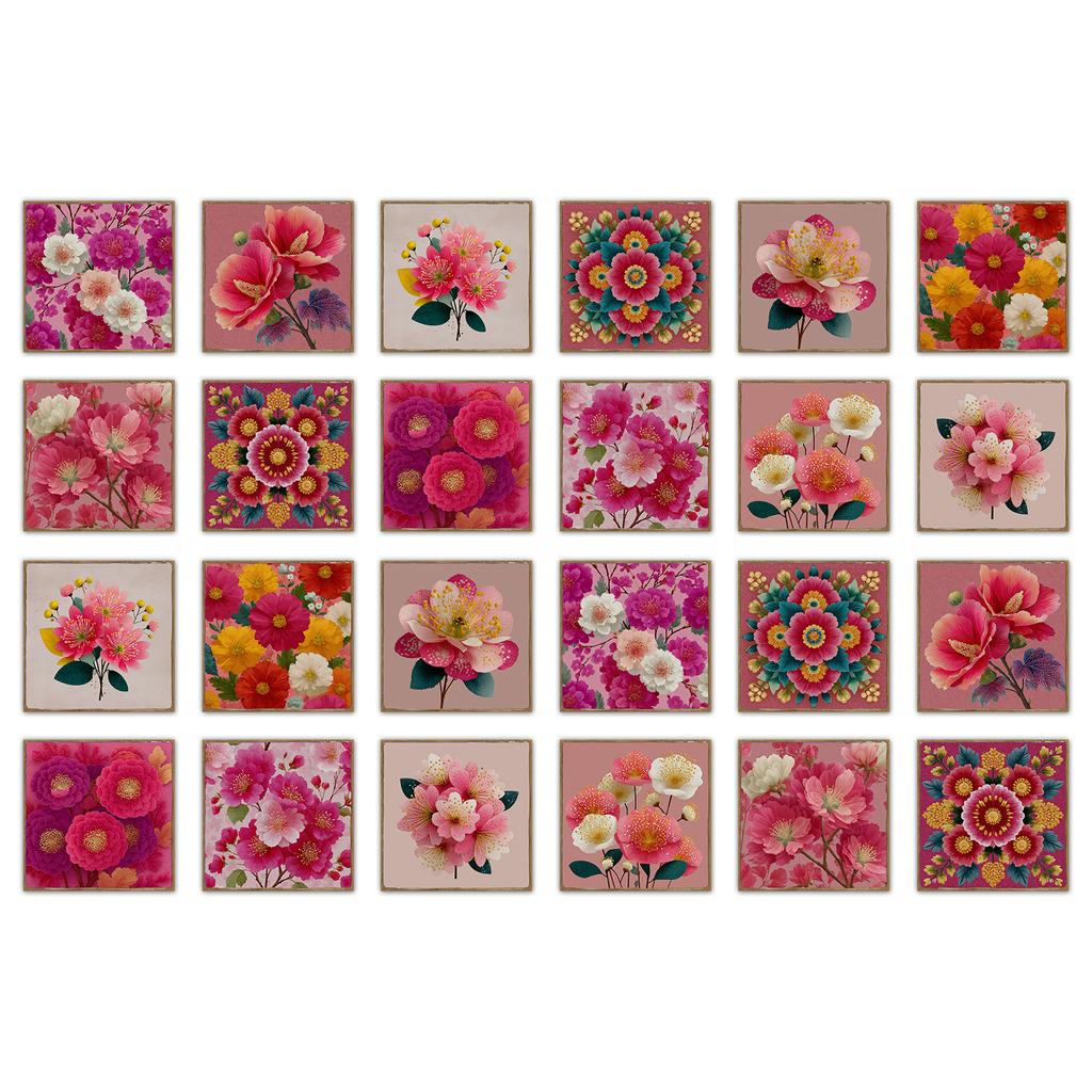 24 шт. Наклейка на стену в европейском стиле под плитку, самоклеящаяся, для кухни, ванной комнаты, декоративные наклейки на плитку, глянцевые хрустальные наклейки на стену