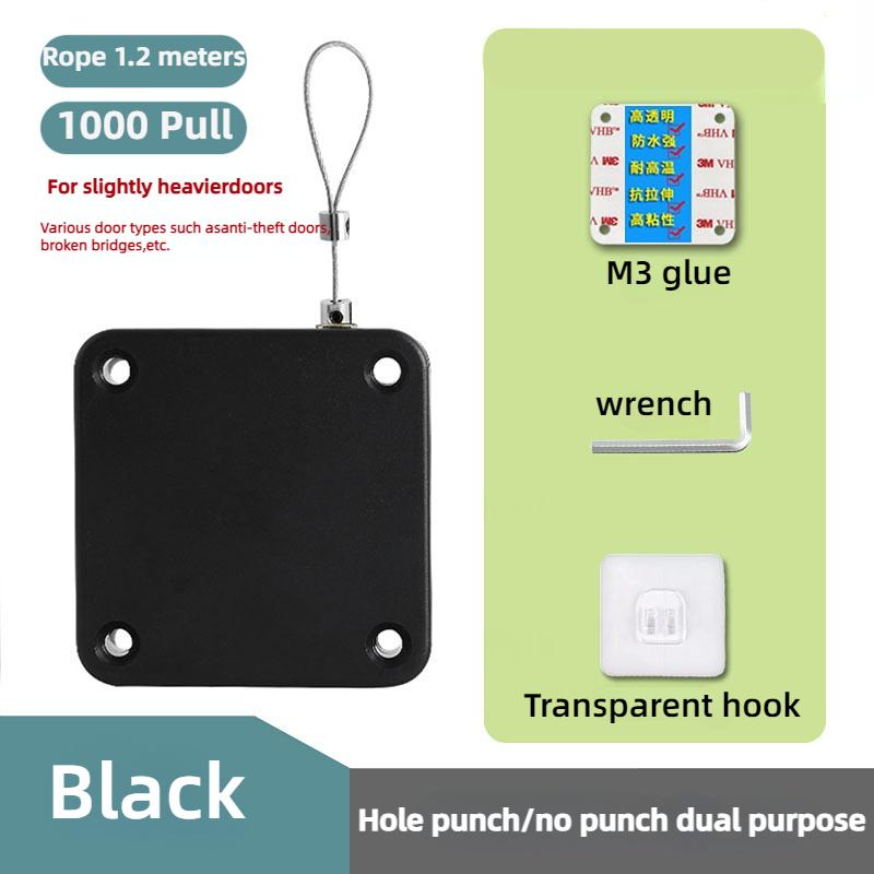 Автоматический дверной доводчик без перфорации Дверные доводчики с тросиком Регулируемый дверной упор Кронштейн типа Автоматический дверной доводчик