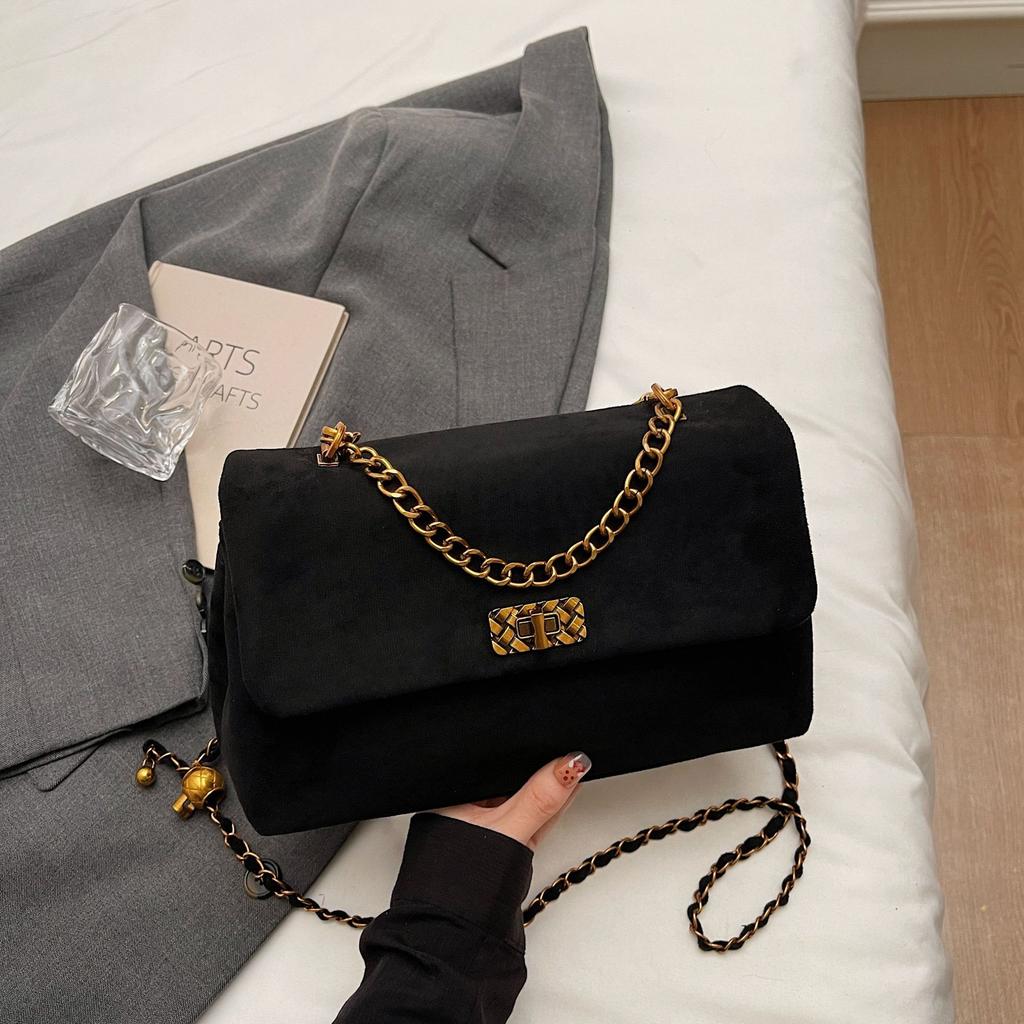 Новая простая сумка-мессенджер на цепочке женская модная трендовая сумка через плечо в иностранном стиле осенне-зимняя с леопардовым принтом маленькая квадратная сумка