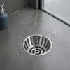 2PCS Round Shape Floor Drain Cover Stainless Steel Ground Drain Strainer Storm Drain Filter  Yard