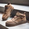 Новая мужская обувь, высококачественная осенне-зимняя обувь для скейтбординга, удобная обувь с высоким берцем, модная повседневная обувь в стиле ретро на мягкой подошве