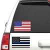 1 пара автомобильных наклеек Светоотражающие автомобильные мотоциклетные внешние наклейки Соединенных Штатов Америки с национальным флагом ПВХ автомобильные наклейки