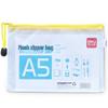 Deli 5656 A5 Mesh Zipper Document Bag