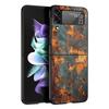 Vintage Industrial Style Rusty Pattern Case For Samsung Galaxy Z Flip 7 6 5 4 3 z Flip7 Flip6 Flip5 Flip4 5G Phone Cover Flip3 F