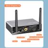 6-в-1 Цифро-аналоговый преобразователь BT 5.3 Приемник Передатчик Оптический Коаксиальный AUX RCA USB TF ЦАП Беспроводной Аудио Адаптер