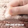 Leaf Pattern Bath Mat Absorbent Bathroom Rug with Anti Slip Bottom Thick Fuzzy Doormat Soft Rug