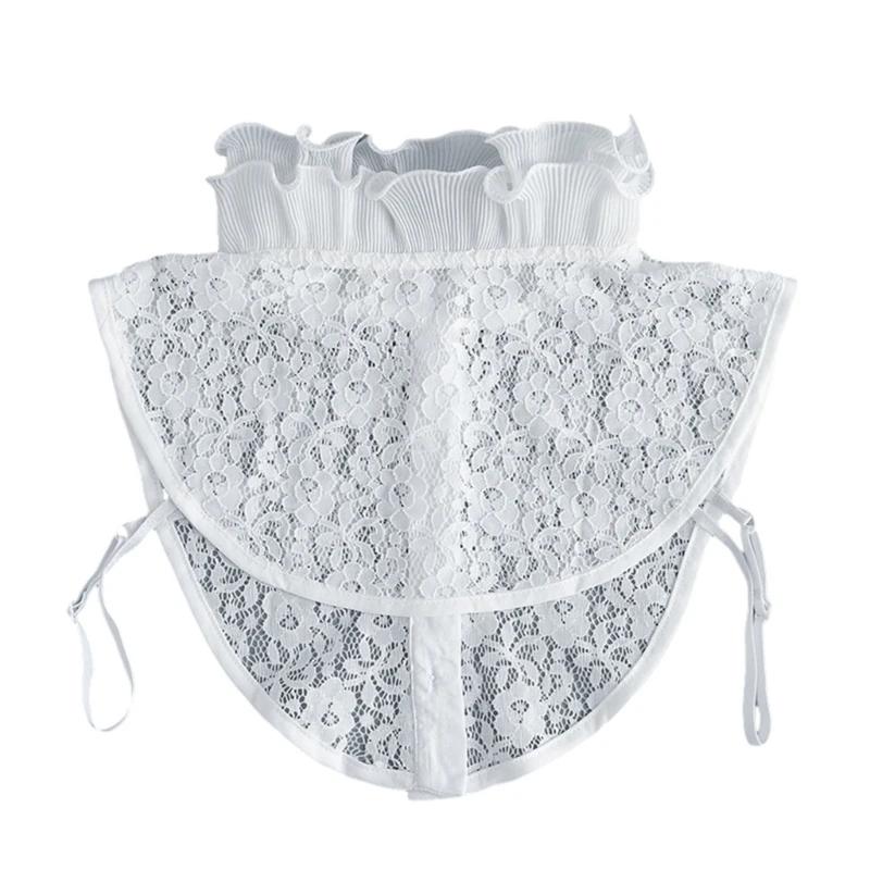 Lace Blouse Collar Detachable Sweater Faux Collars Female Clothes Accessories
