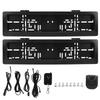 Electric License Plate Frame Rustproof Waterproof Number Plate Bracket Universal Fit for  Standard