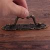 Antique Pull Handles For Drawer Cabinet Door Wooden Handles Metal Chest Pulls Drawer Box Handle P4C2
