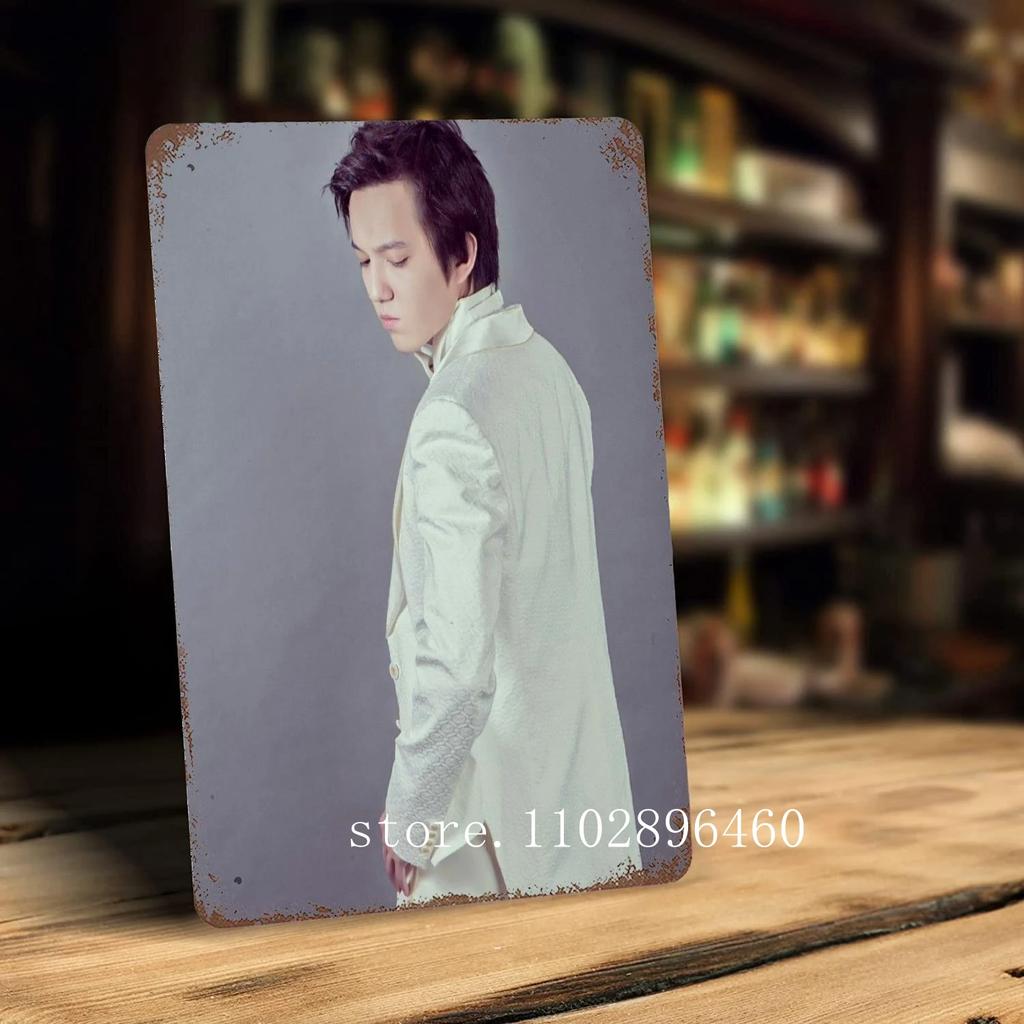 Димаш Кудайберген Таблички и Знаки настенный декор Винтажные жестяные знаки Капитан Металлический плакат Декор для бара паба клуба Настенное украшение