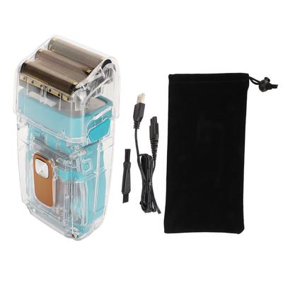 Электрическая машинка для стрижки волос Водонепроницаемая, плотно прилегающая, с низким уровнем шума, ЖК-дисплей, триммер для ухода за волосами