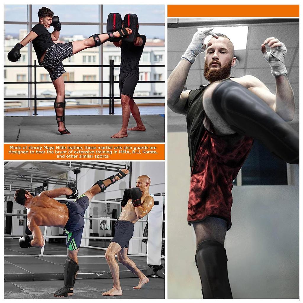Профессиональная удобная защита для ног для кикбоксинга, щитки для подъема голени и стопы
