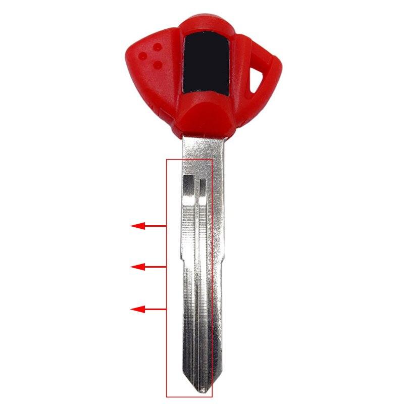 Заготовка ключа для мотоцикла, необрезанное лезвие для Suzuki GSXR600 750 1000 1300 SV650 1000, заготовка для ключа мотоцикла с лезвием