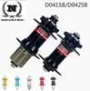 Втулки Novatec D041SB/D042SB для MTB с дисковым тормозом, 4 подшипника, 28/32/36 отверстий