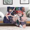 Toaru Series Group Throw Blanket Soft Comfort Blanket for Reading Watching TV