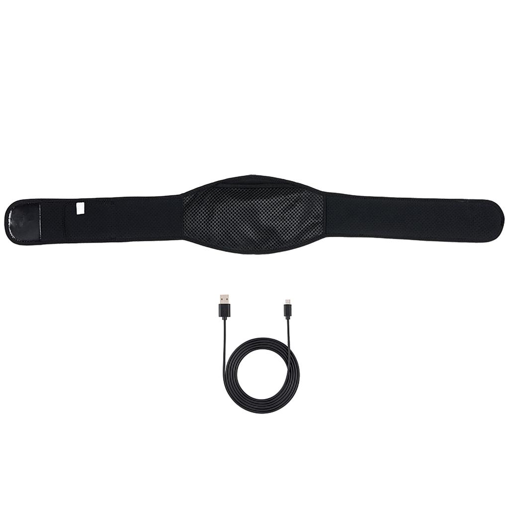 Electric Heating Pad for Waist Abdomen Back USB 5V/2A Heated Belt for Back Pain 3 Temperature S