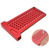T-square, Woodworking Ruler, Carpentry Marking Tool, Portable Aluminum Alloy, 1mm Hole Spacing, High Precision, for Measuring Layout