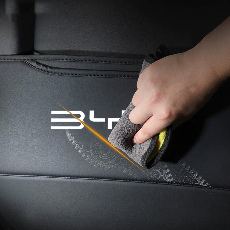 Защитная накладка от пинков на спинку сиденья автомобиля для BYD Dolphin Seal Atto3 F3 E5 G3 G5 L3 F6 Song Автомобильная накладка-протектор на спинку сиденья для ребенка, органайзер на спинку сиденья