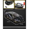 1/24 Lamborghini In League Car Sportive Diecast Sound Model & Light Pull Back Car Toy for Children's Hot Wheel LP770