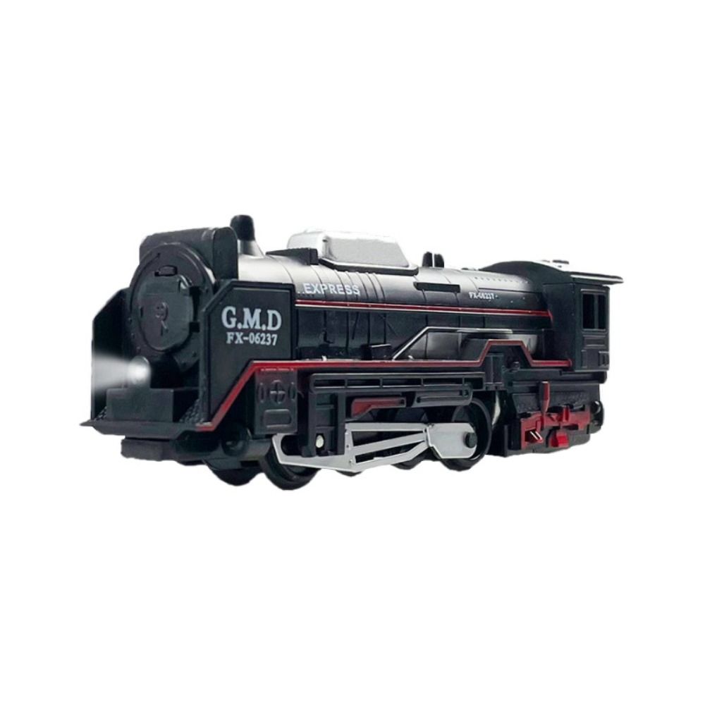 Simulation Tracks Railway Freight Train Toy Railway Track Cars Kids Gift Children
