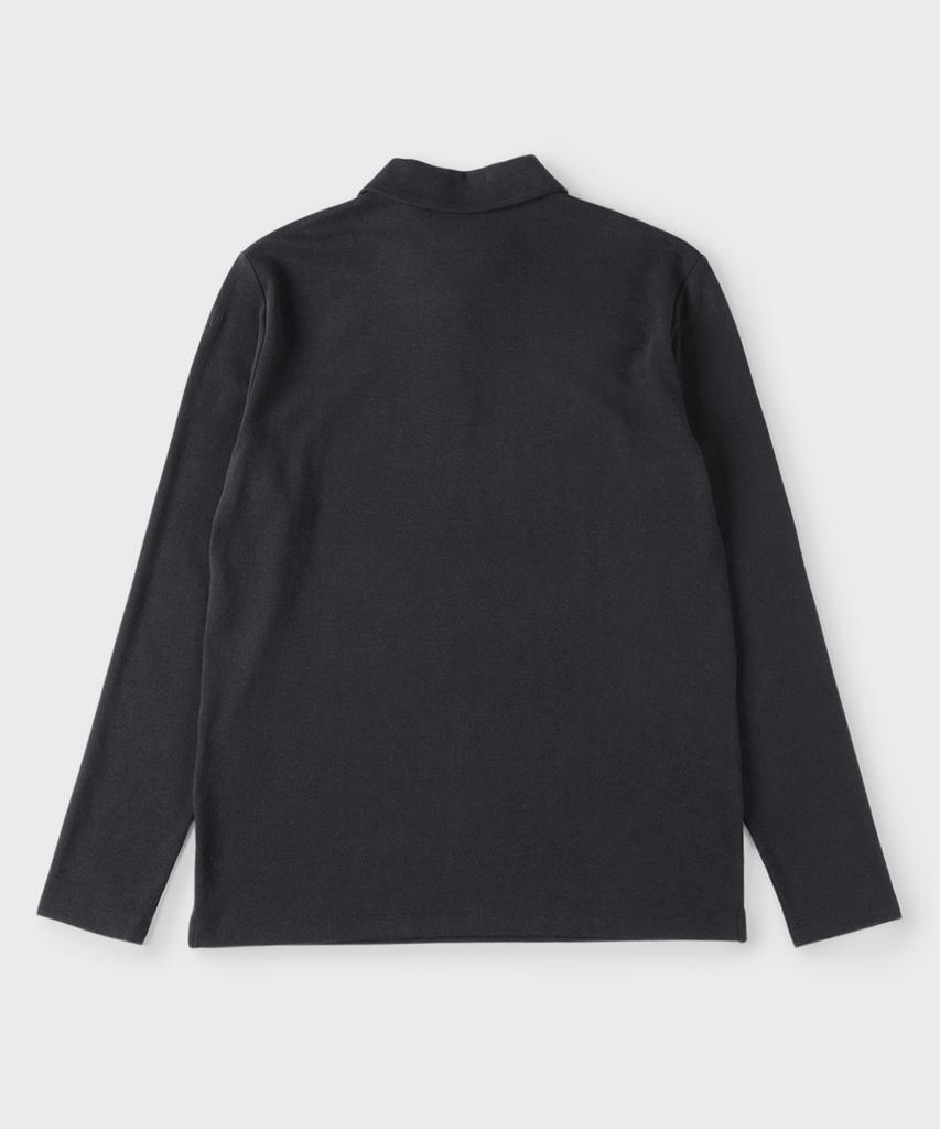 PANICALE Navy Soft P-Logo Polo Shirt