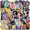 50 Cartoon Magic Academy Graffiti Stickers Decorative Guitar Notebook Suitcase DIY Waterproof
