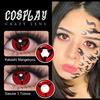Crazy Lenses Halloween Contact Lenses Red Cosplay Contact Lenses Anime Accessories Sharingan/Kakashi Mangekyō/Sasuke Hexagram