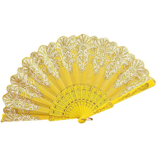 Складной веер с подвесным кольцом. Гладкое открытие. Удобная ручка. Четкий узор. Складной веер из ткани в китайском стиле. Школьные принадлежности.