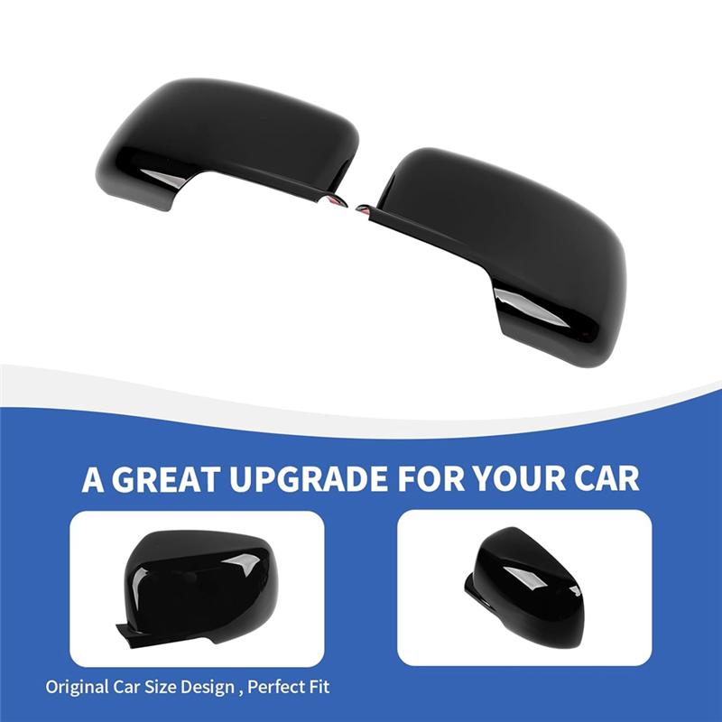 A90Q-Car Side Mirror Shell Cap Trim Rearview Mirror Cover For Dodge Journey 2009- Accessories