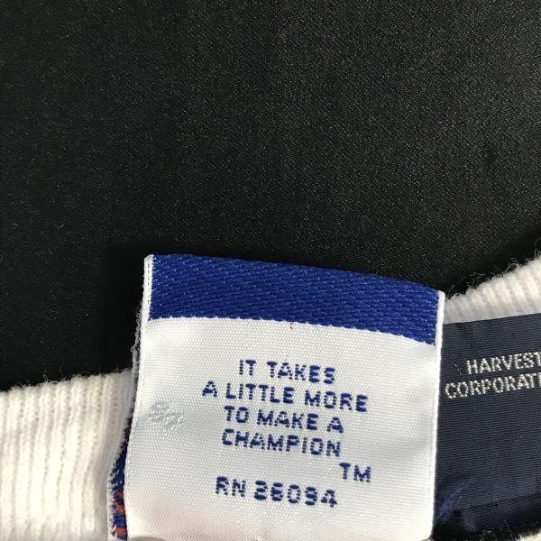 Редкая футболка с коротким рукавом HARVEST LABEL Koichi Yamaguchi × Champion, мужская M, белая, винтажная(ИСПОЛЬЗОВАЛ)