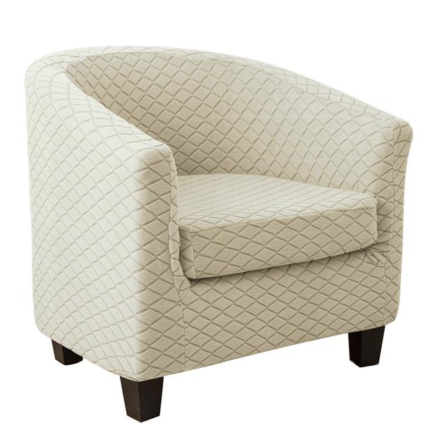 Эластичная ванна, жаккардовые чехлы на стулья, эластичная решетка, ванна для отдыха, кресло, чехол для сиденья, защита для дивана, моющийся чехол