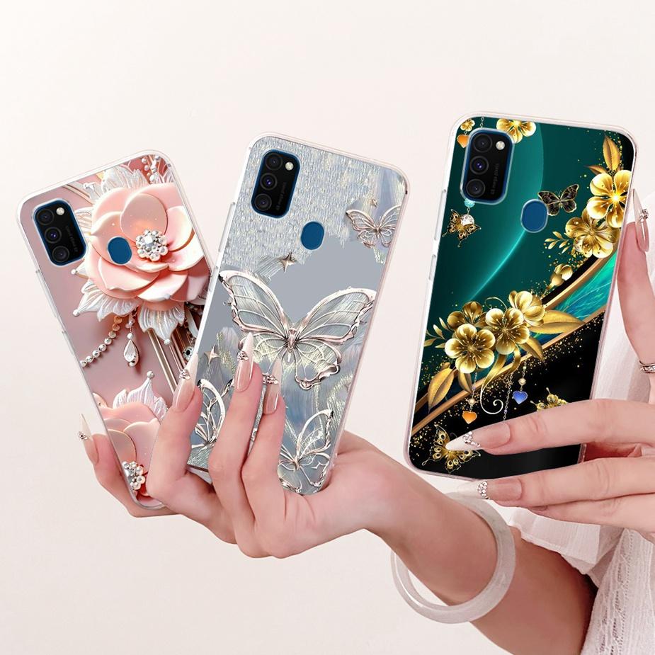 Чехол для Samsung Galaxy M21 SM-M215F Новый модный расписной чехол Мягкий силиконовый чехол для Samsung M21 2021 M 30 s Galaxy M30s Fundas