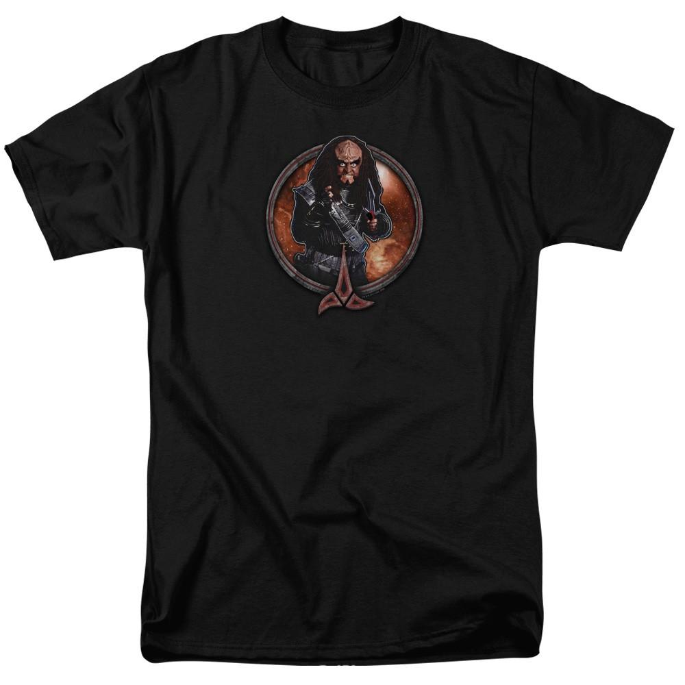 Star Trek - Gowron - Adult Unisex Short Sleeve T-Shirt - Black
