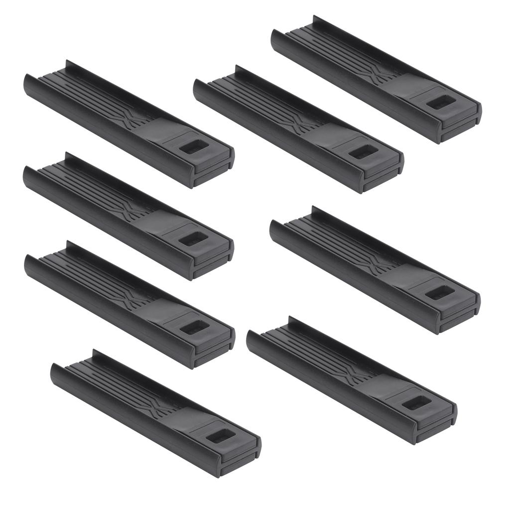 10Pcs Alto Reed Clip Black Plastic High Hardness Saxophone Clarinet AccessoriesBlack