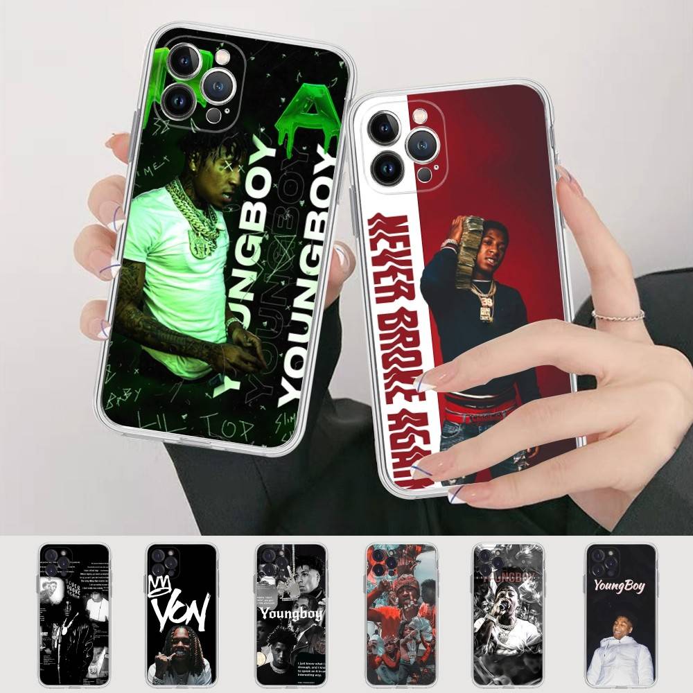 Чехол для телефона Rapper Youngboy Never Broke Again для iPhone 17 16 16e 15 14 13 12 11 Pro Max Mini Plus
