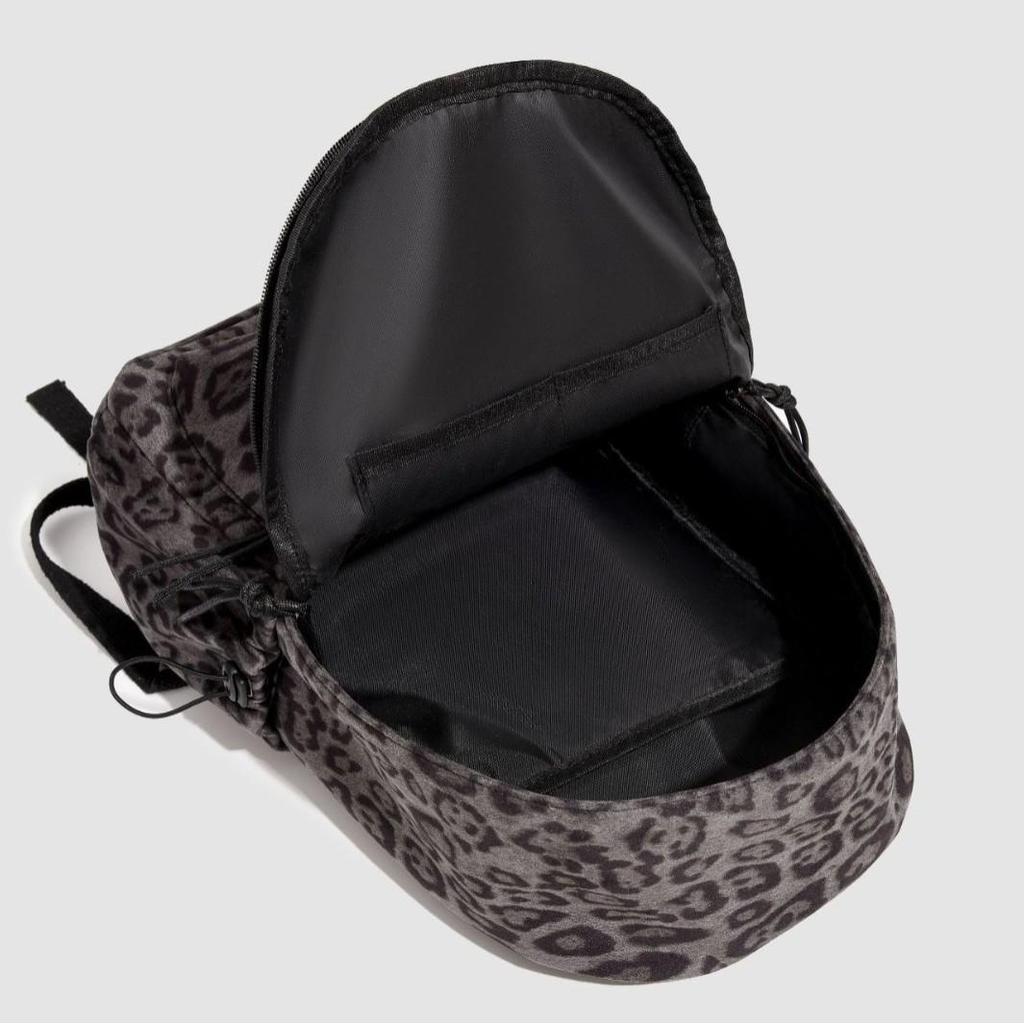 Leopard Print Women's Backpack - Large Capacity Autumn/Winter Bookbag for Students