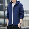 Весна и осень уличный спортивный ветрозащитный плащ с капюшоном корейская версия мужская куртка куртка повседневная мужская одежда