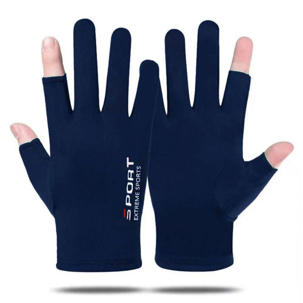 Защита от УФ-лучей Солнцезащитные перчатки Тонкие велосипедные перчатки для вождения Летние солнцезащитные перчатки Спорт