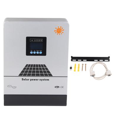 Солнечный инвертор 5 кВт, инвертор чистой синусоиды DC48V MPPT80A в AC220V 50 Гц со встроенным контроллером MPPT