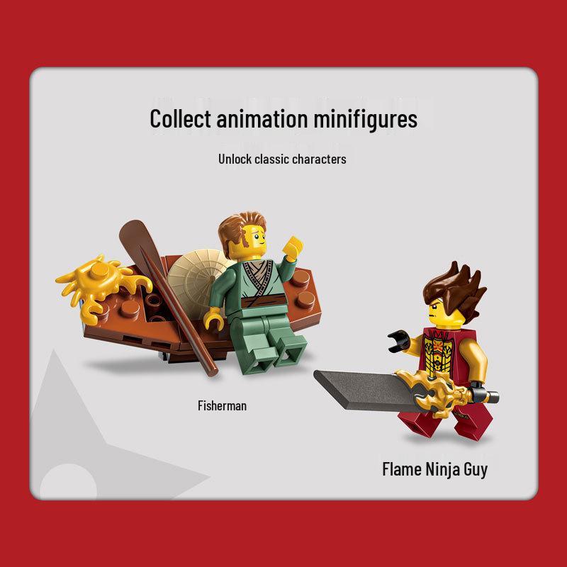 Ninjago 71846 Механический Дракон Эмбер Пазл Конструктор