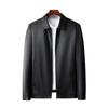 Light Luxury Leather Leather Jacket Men's Casual Large Size Men's Sheepskin Top Leather Jacket Trendy