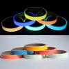 1PC Warning Tape Luminous Tape Self Adhesive PVC Night Vision Glow In Dark Fluorescent Emergency Sticker Popular Wall Sticker Accessories