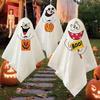 3pcs Halloween Outdoor Hanging Ghost Halloween Party Dress Up Spooky Horror Props Home Halloween Decoration
