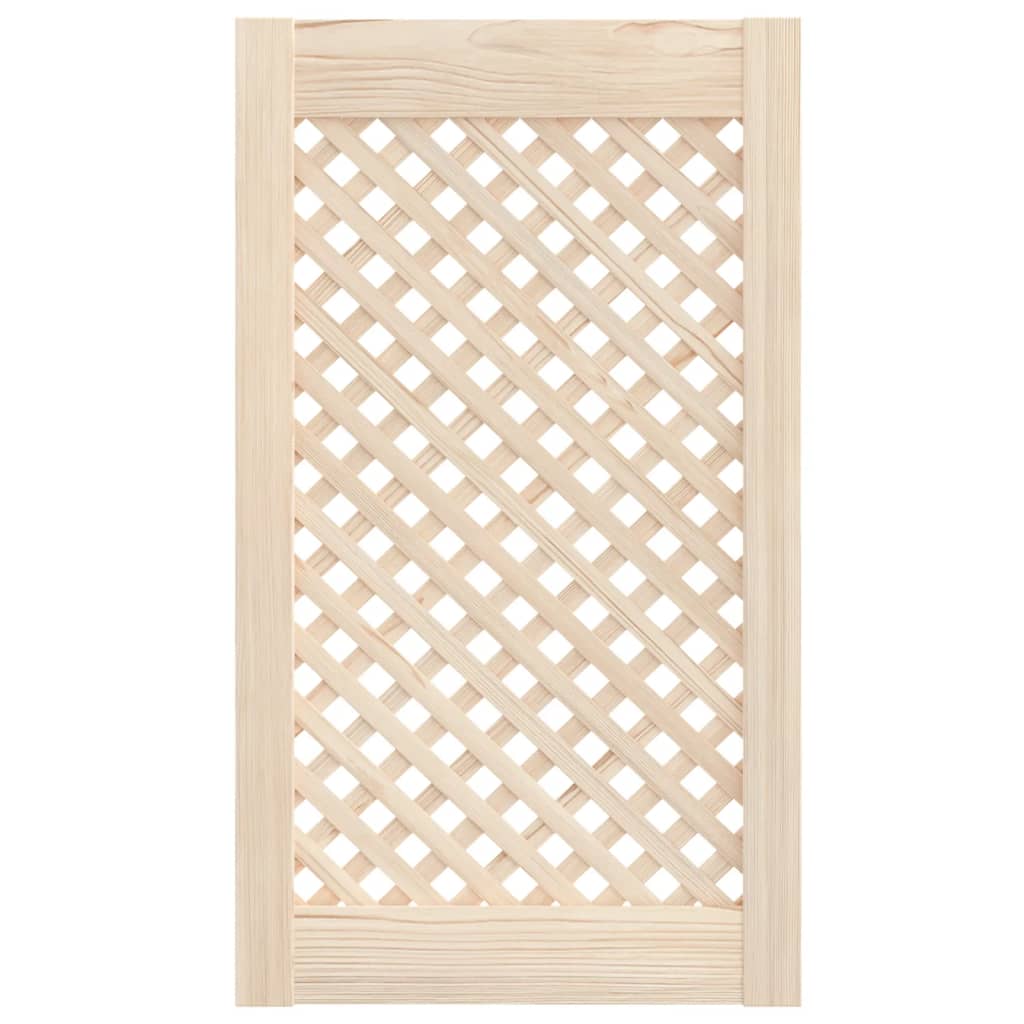 vidaXL Schranktüren 2 Stk. Gitterdesign 39,5x69 cm Massivholz Kiefer