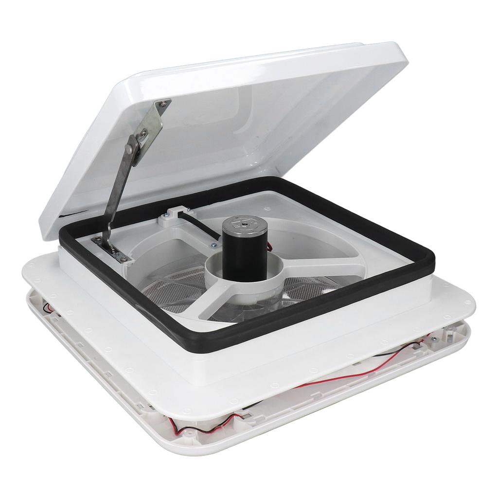 Крышный вентилятор RV 12 В 3,6 Вт Реверсивный вытяжной вентилятор Вентиляция воздуха Потолочный вентилятор с подсветкой для лодки