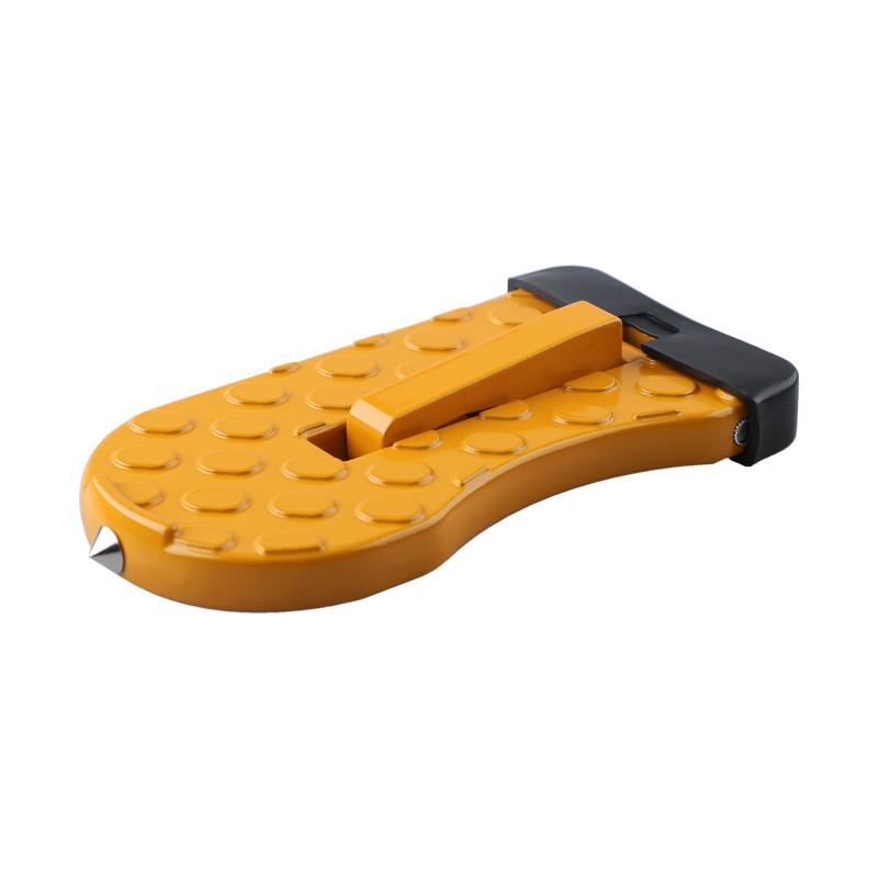 Aluminum Alloy Car Door Foot Pedal Assist Hook Top Foldable Roof Rack Door Step Easy Access to the Car Roof Universal Car Mount
