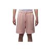 Essentials Solid Color Lace-Up Knit Sports Shorts Men Shorts Pink DQ7473-622