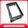 9Inch Car Radio Fascias for Nissan Sentra Sylphy 2012-2019 Android Stereo Frame 2 Din Head Unit Panel Dash Trim  with Cable