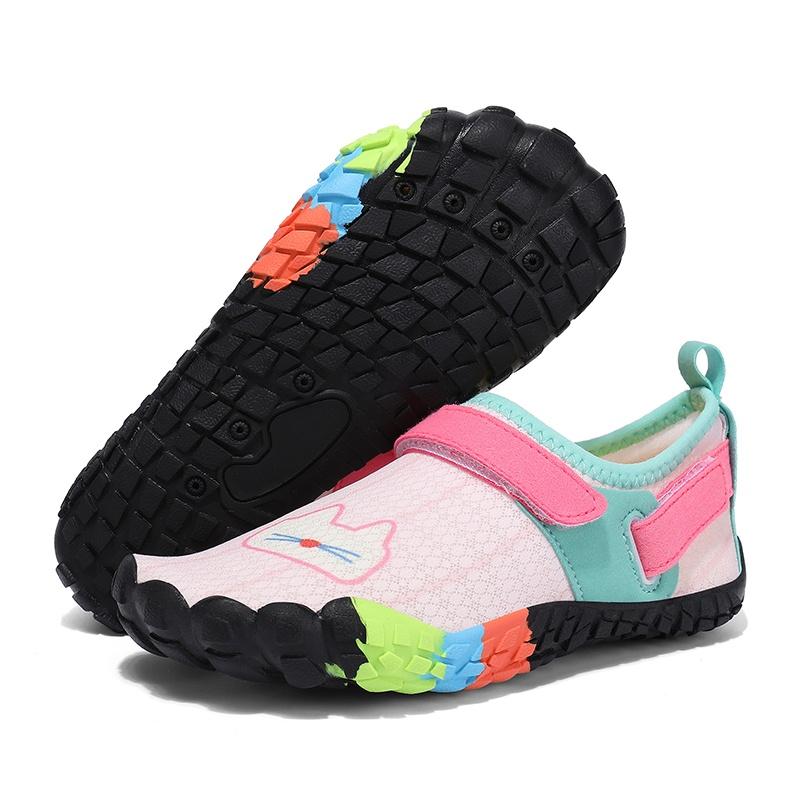 Kids Quick Dry Water Shoes Lightweight Aqua Beach River Walking Barefoot Style Non Slip Outdoor Sandals For Summer Daily Use